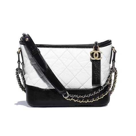 chanel gabrielle hobo bag white|chanel gabrielle bag size comparison.